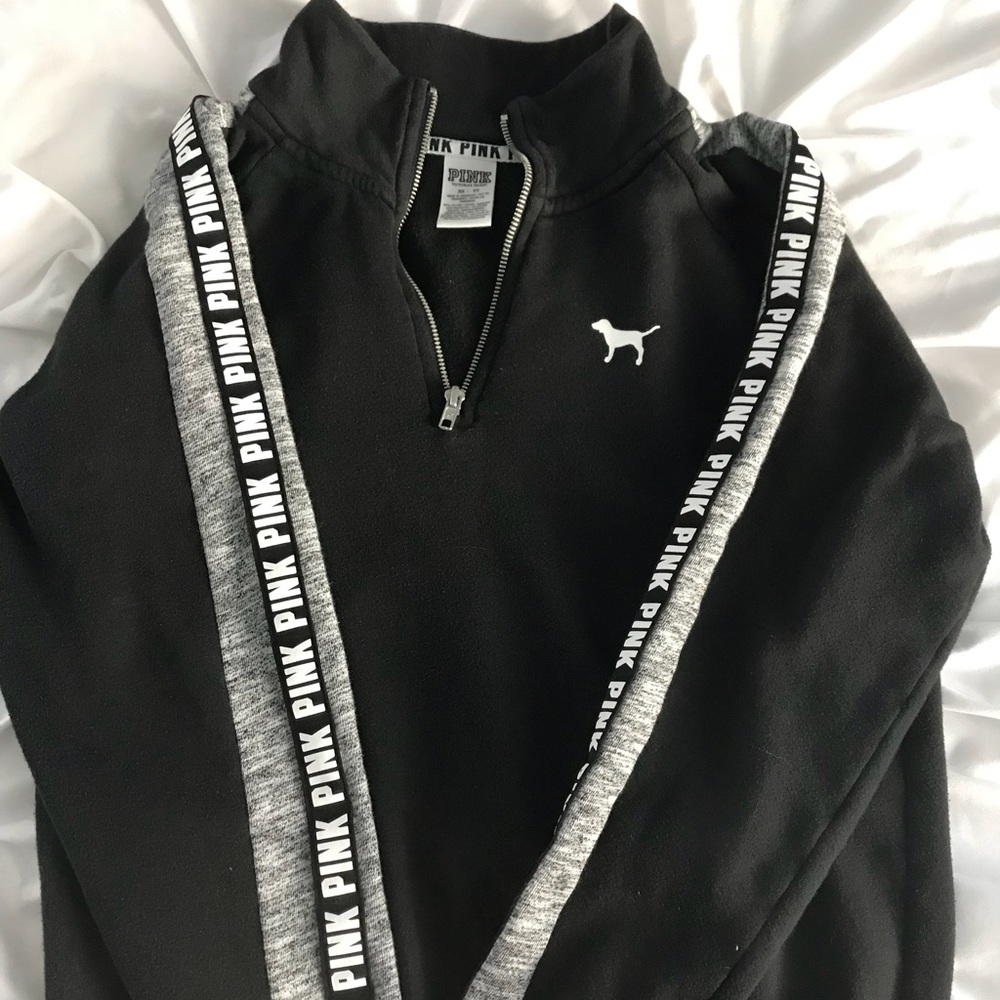 PINK half zip